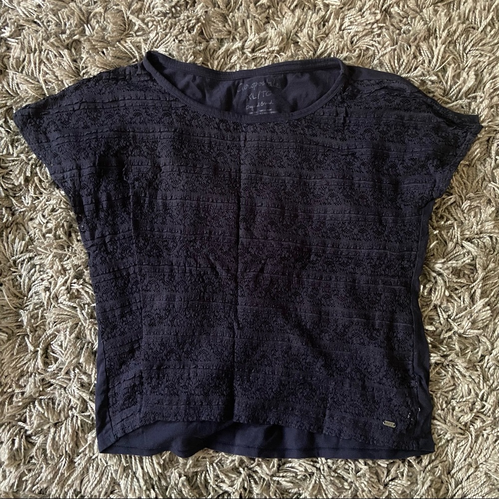 Aeropostale Lace Shirt, XL